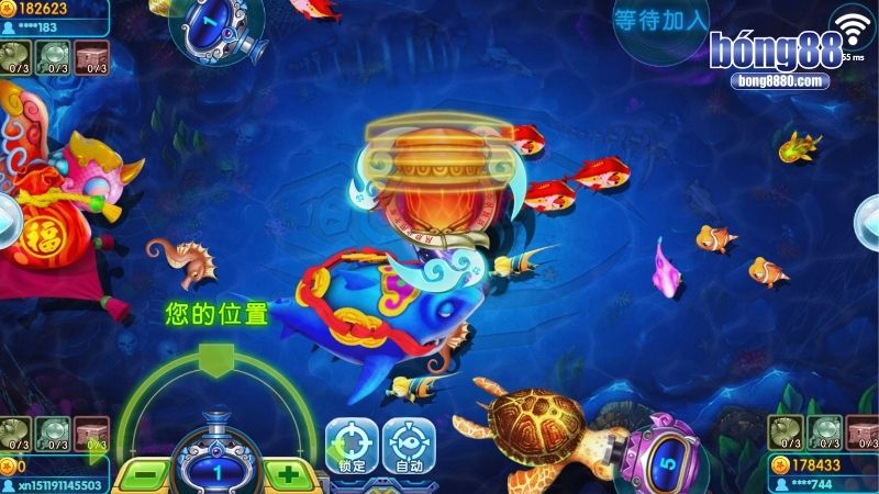 Bắn cá tài lộc, thiết kế đồ họa siêu “chất”