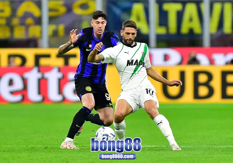 Dự đoán kết quả Inter Milan 3-1 Sassuolo