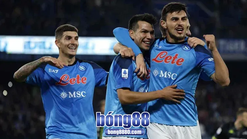 Dự đoán kết quả Napoli 3-0 Pisa