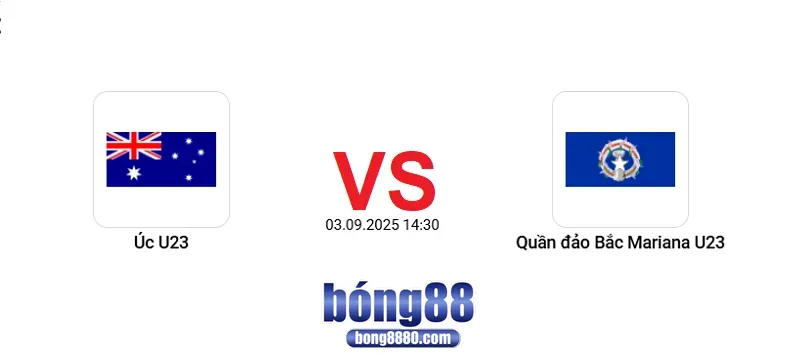 Nhận định U23 Australia vs U23 Bắc Mariana (3/9) - 3 điểm đầu tay