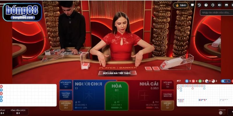 Chơi Baccarat theo công thức gấp thếp cực chuẩn