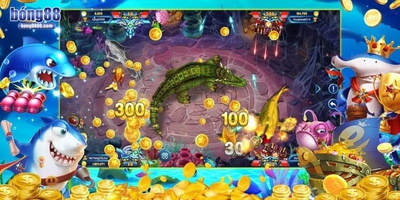 Game săn cá chất lừ từ Bong88