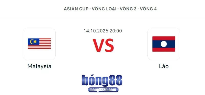 Nhận định Malaysia vs Lào 20h00 ngày 14/10/2025